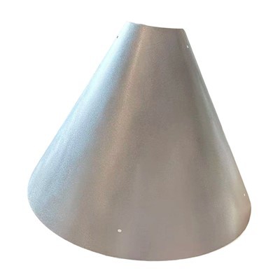 Carcassa d'alumini doblegada per a peces de suport de l'enllumenat públic